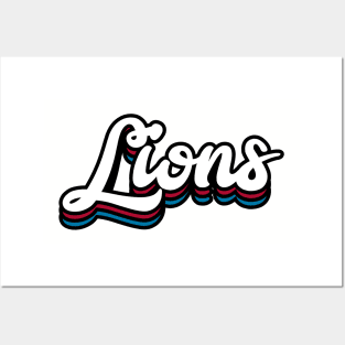 Lions - LMU Posters and Art